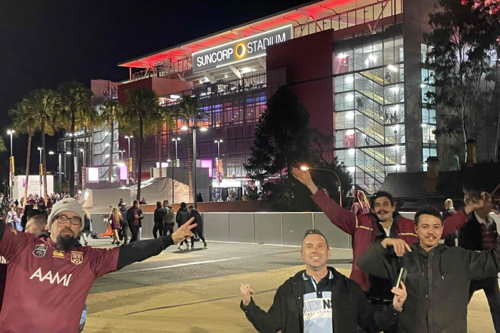 Trendline Group Team State of Origin Suncorp 2